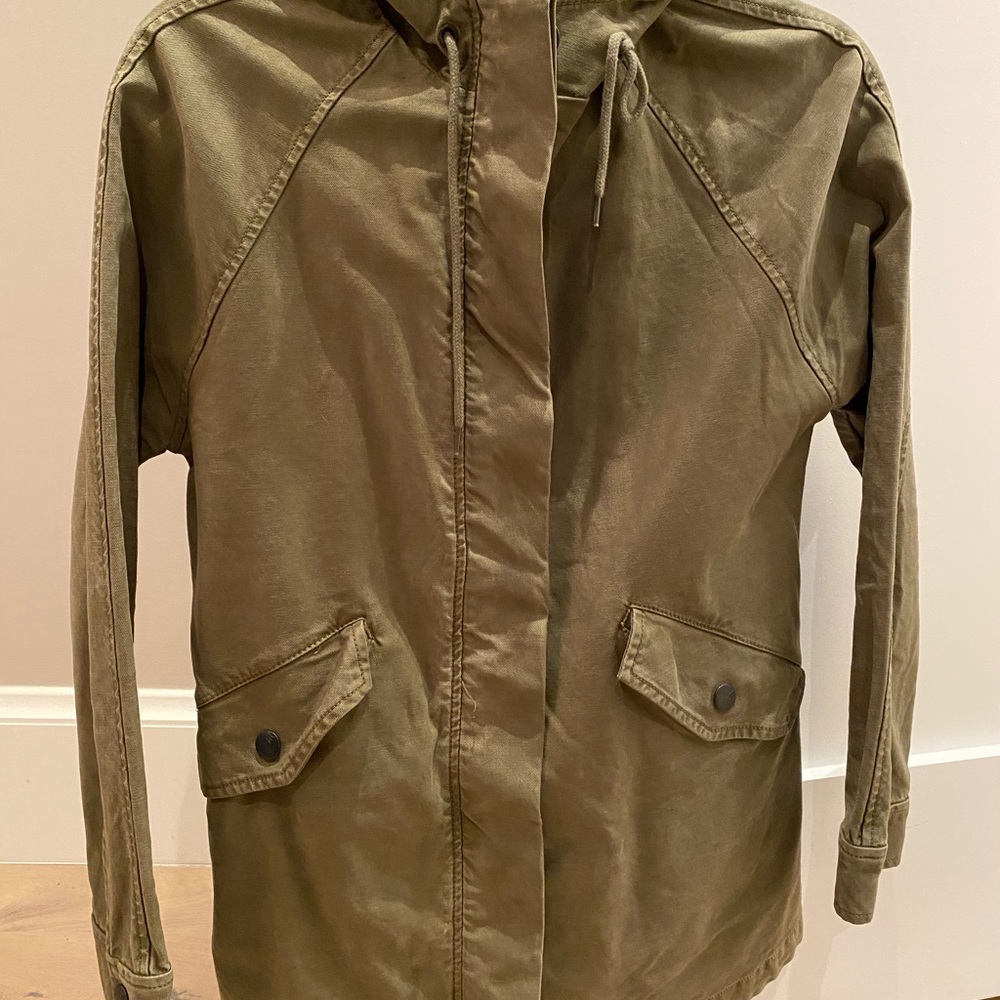 Madewell Green utility jacket